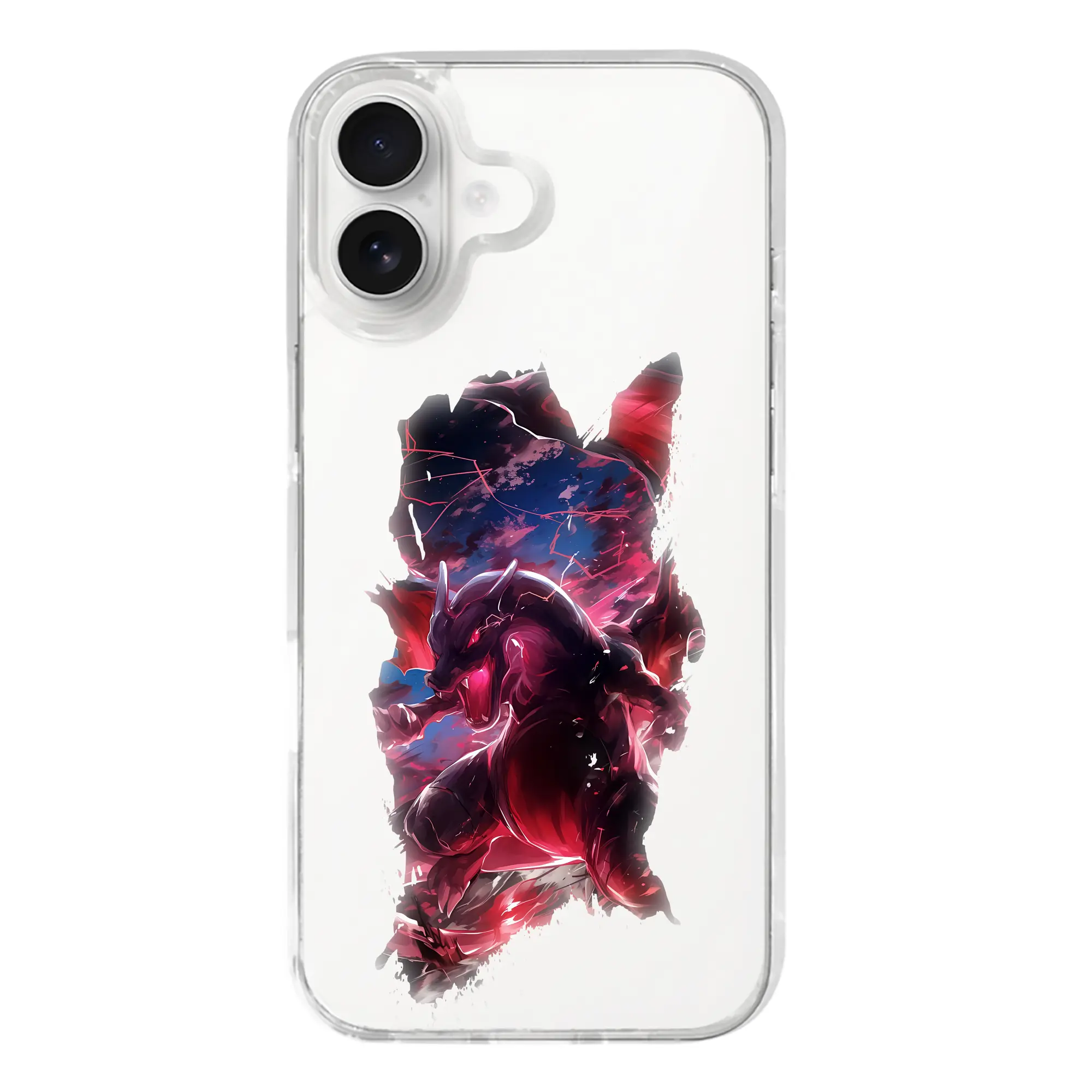 ポケモン グッズ,リザードン - iPhone 17シリーズ 透明スマホケース – 薄型・耐衝撃・精密フィット保護カバー